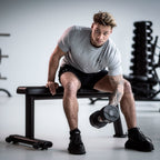 Lifemaxx Flat Bench V2 - Trainingsbank - Zwart - Aanzicht