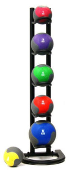 Muscle Power Opbergrek Medicijnballen Deluxe - Aanzicht