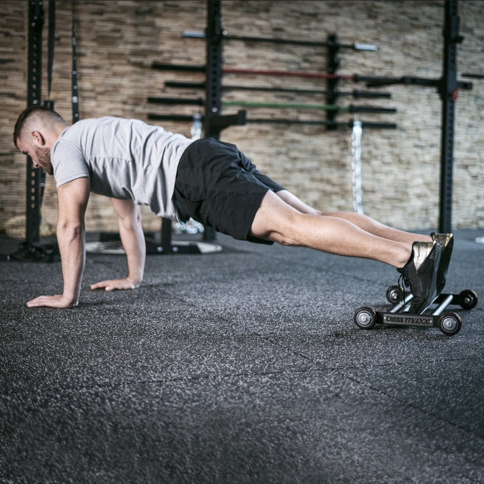 Lifemaxx Crossmaxx Glute Ham Roller - Aanzicht