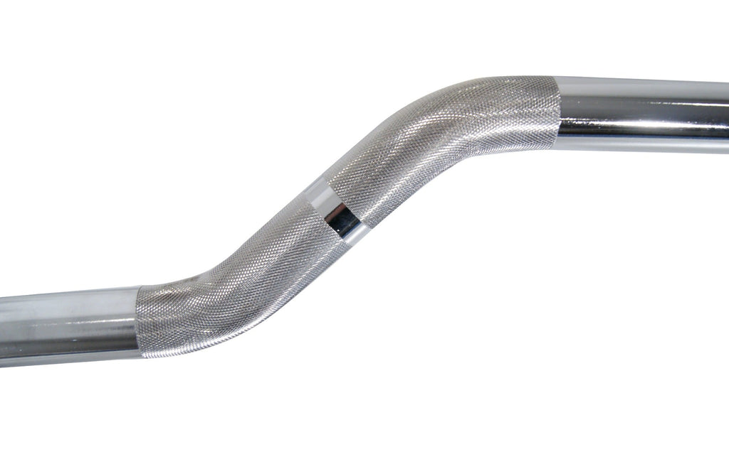 Muscle Power Vaste Curl Halterstang Rubber - 40 kg - Aanzicht