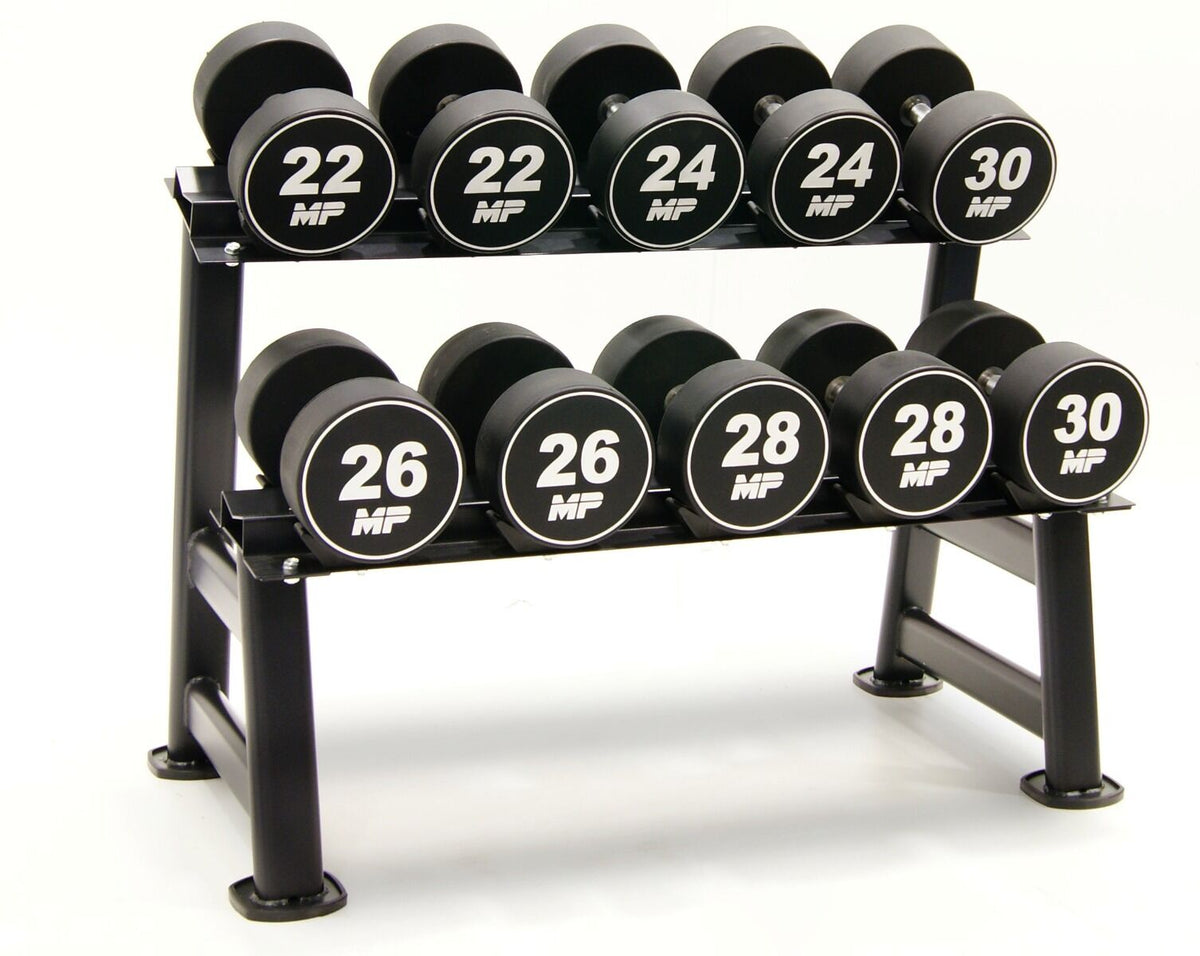 Muscle Power Dumbbellrek voor 5 Sets - Aanzicht