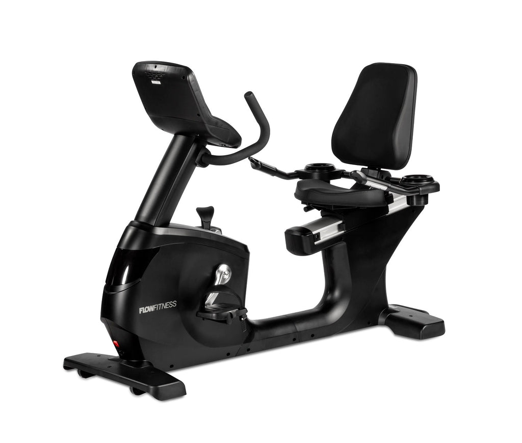 Flow Fitness Pro RB5i Recumbent Bike Ligfiets - Vooraanzicht