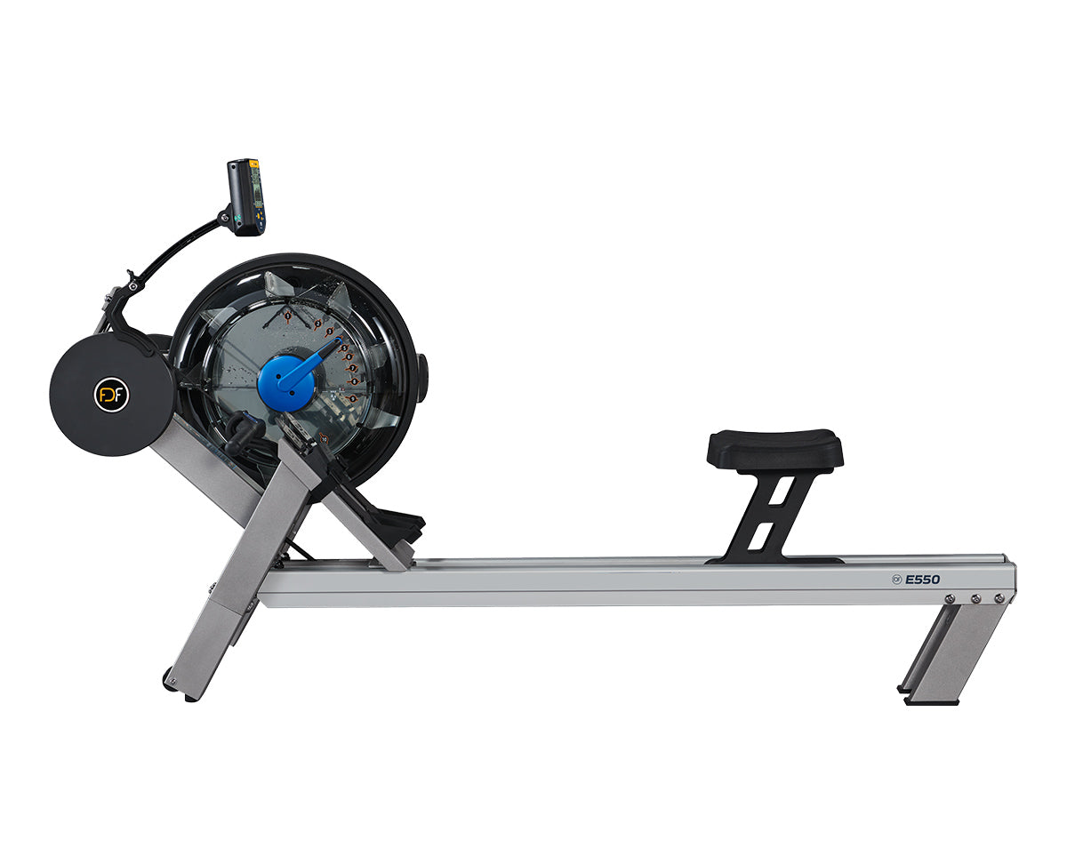 Fluid Rower Evolution E550 Roeitrainer - Aanzicht