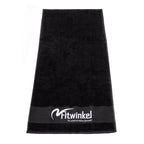 Fitwinkel Handdoek - 100 x 50 cm - Zwart - Aanzicht