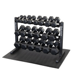 Body-Solid GDR363B 3-Laags Dumbbell Opbergrek - Aanzicht