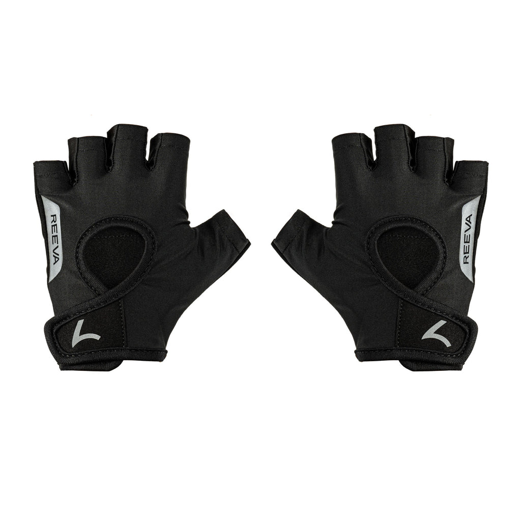 Reeva Dames Fitness Handschoenen - Zwart - Aanzicht