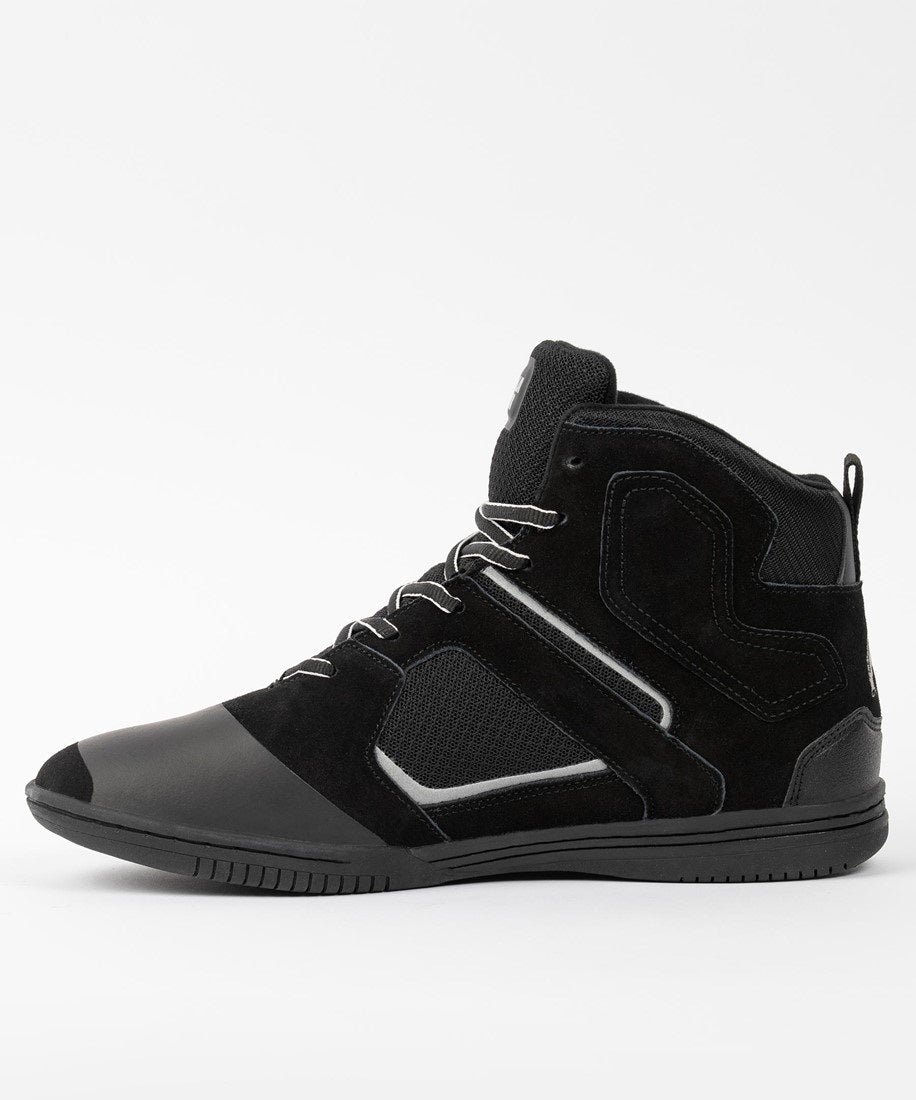 Gorilla Wear Troy High Tops Sportschoenen - Zwart/Grijs - Aanzicht