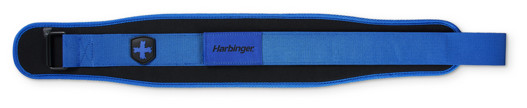 Harbinger Foam Core Lifting Belt - 4,5 inch - Unisex - Blauw - Aanzicht