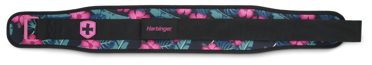 Harbinger Foam Core Lifting Belt - 4,5 inch - Unisex - Floral - Aanzicht