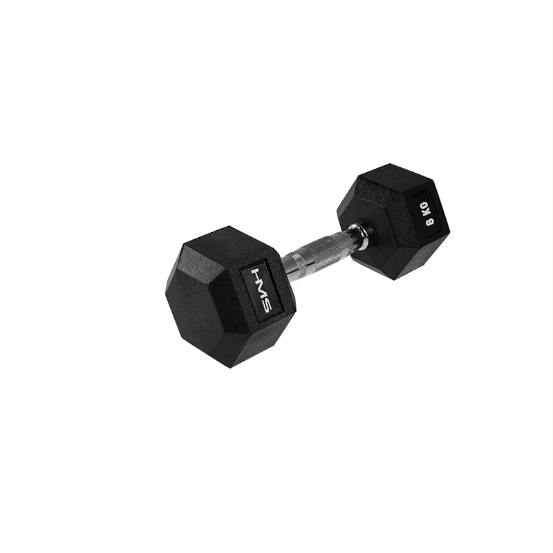 HMS Hexa Pro Dumbbell - 8 kg - Aanzicht