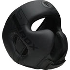 RDX Sports F6 Kara Hoofdbeschermer - Zwart - Aanzicht