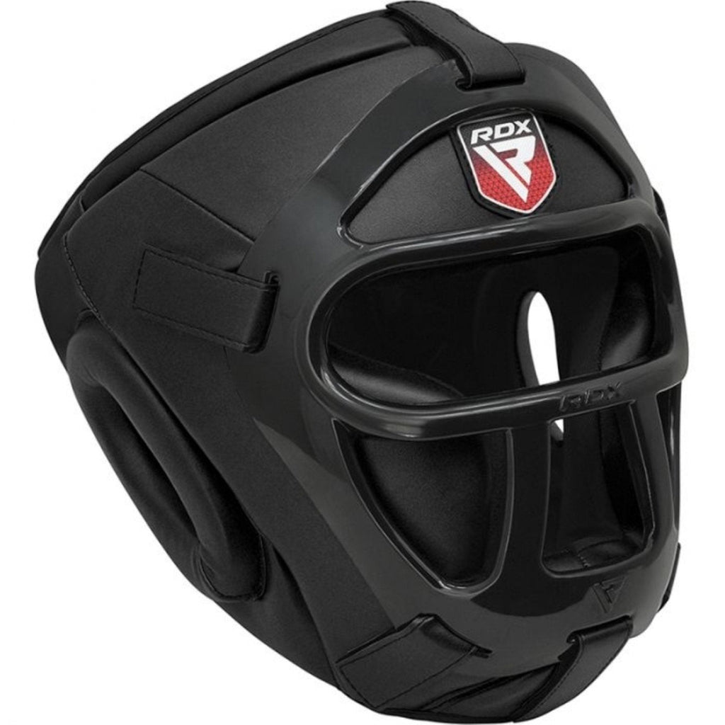 RDX Sports T1 Hoofdbeschermer - Zwart - Aanzicht