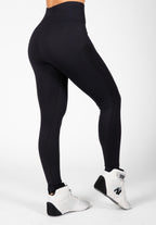 Gorilla Wear Hilton Seamless Legging - Zwart - Aanzicht