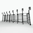 Centr x HYROX Perform Rig - 8 Targets - Aanzicht