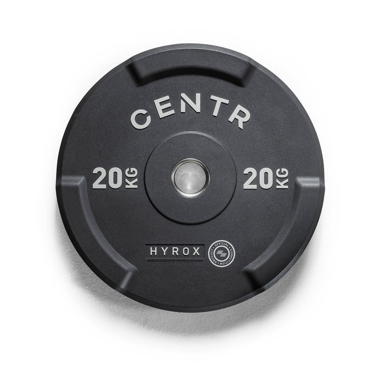 Centr x HYROX Interlocking Bumper Plate - 20 kg - Aanzicht