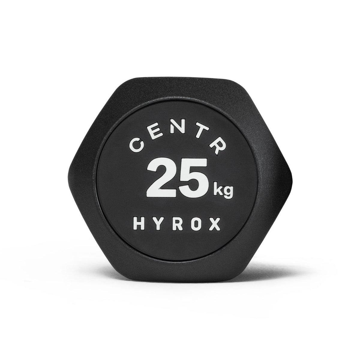 Centr x Hyrox Urethane Hexagon Dumbbell - 25 kg - Aanzicht