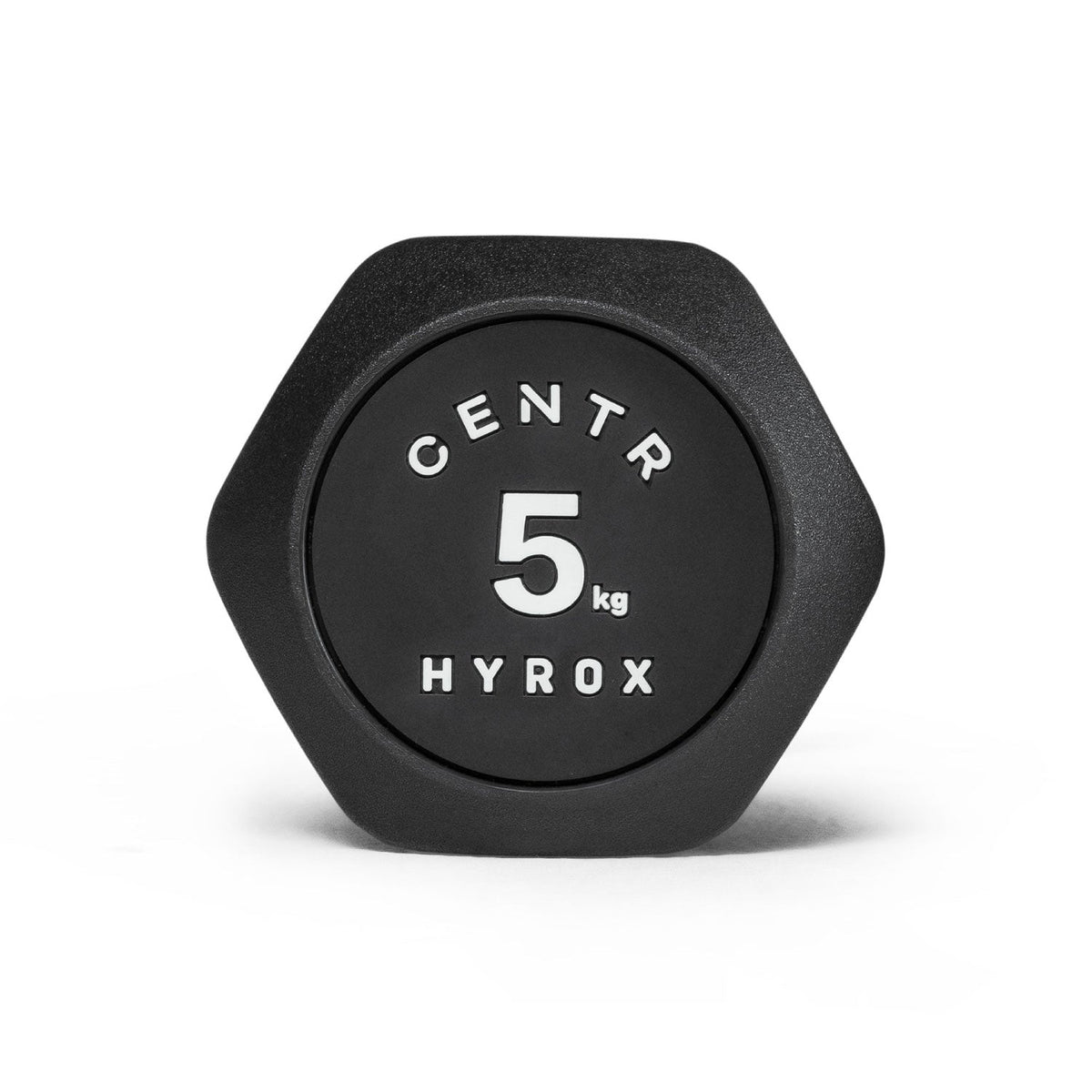 Centr x Hyrox Urethane Hexagon Dumbbell - 5 kg - Aanzicht