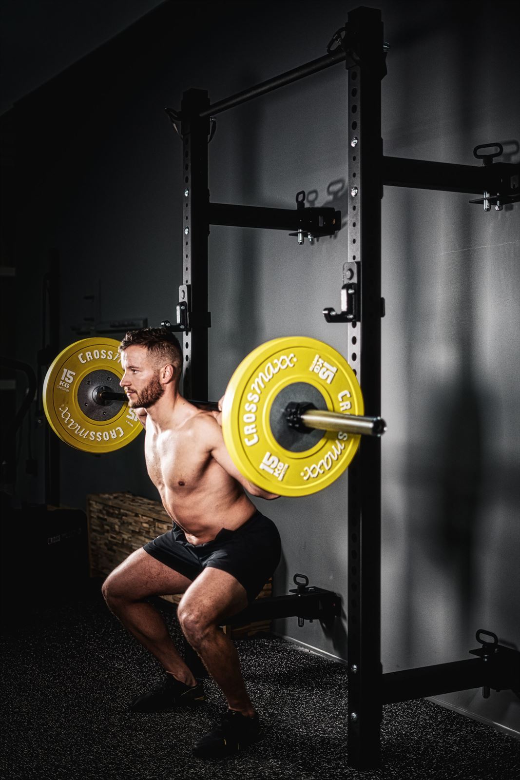 Lifemaxx Crossmaxx XL Foldable Squat Rack - Aanzicht