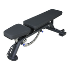 Lifemaxx Premium Adjustable Bench - Trainingsbank - Zwart - Aanzicht