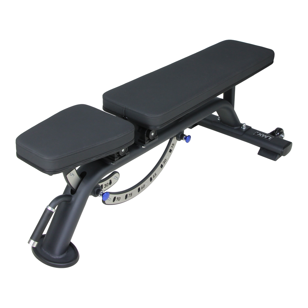 Lifemaxx Premium Adjustable Bench - Trainingsbank - Zwart - Aanzicht