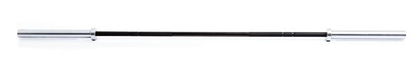 Muscle Power Olympische Crossfit Bar - Zwart/Chroom - 220 cm - Aanzicht