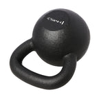 HMS Kettlebell - Gietijzer - 20 kg - Zwart - Aanzicht