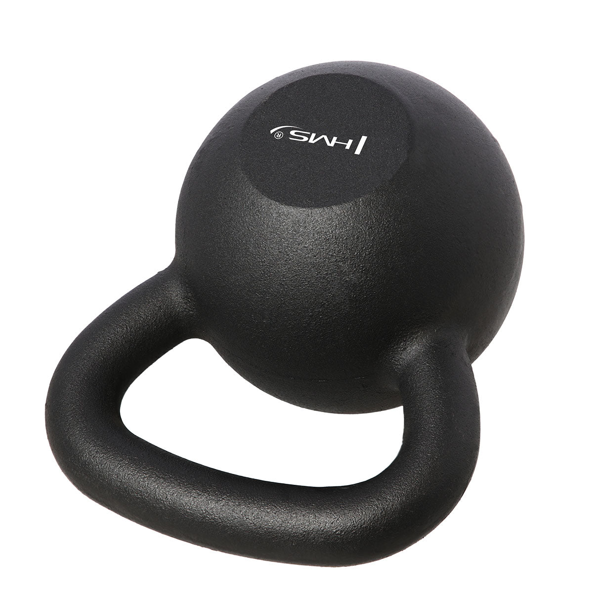 HMS Kettlebell - Gietijzer - 24 kg - Zwart - Aanzicht