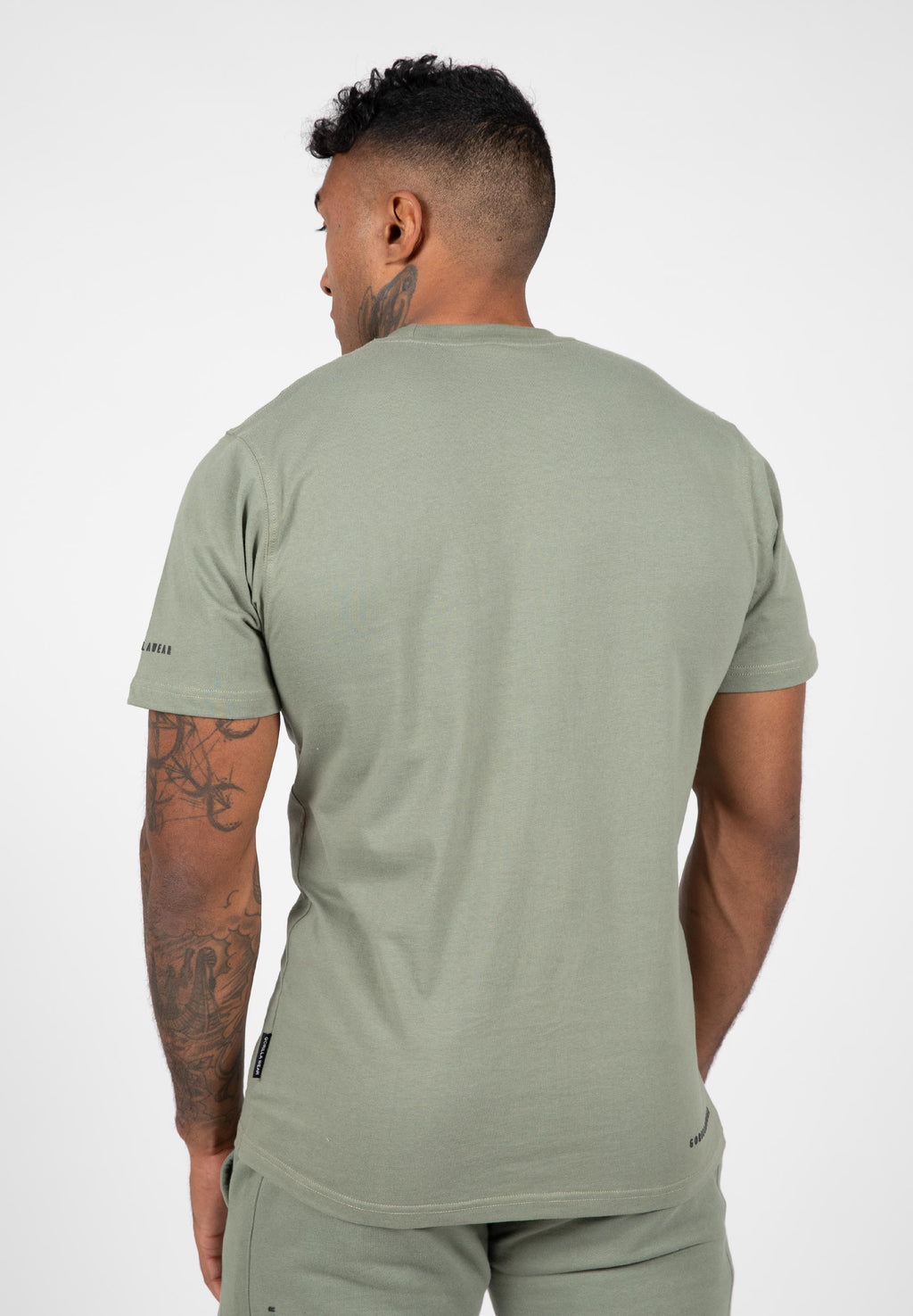 Gorilla Wear Leon T-shirt - Groen - Aanzicht