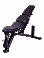 Lifemaxx Multi Purpose Bench - Trainingsbank - Zwart - Aanzicht
