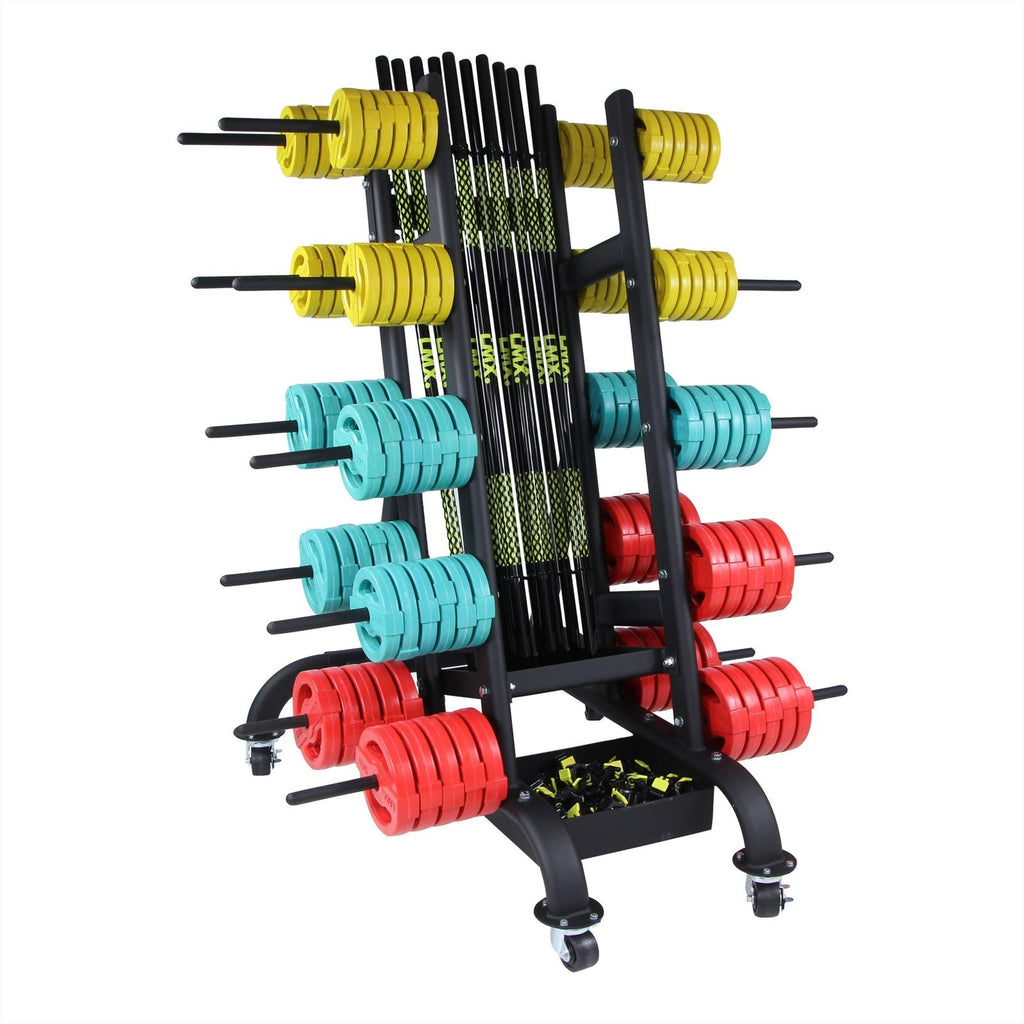 Lifemaxx Pump Rack - Opbergrek voor 30 Sets - Aanzicht