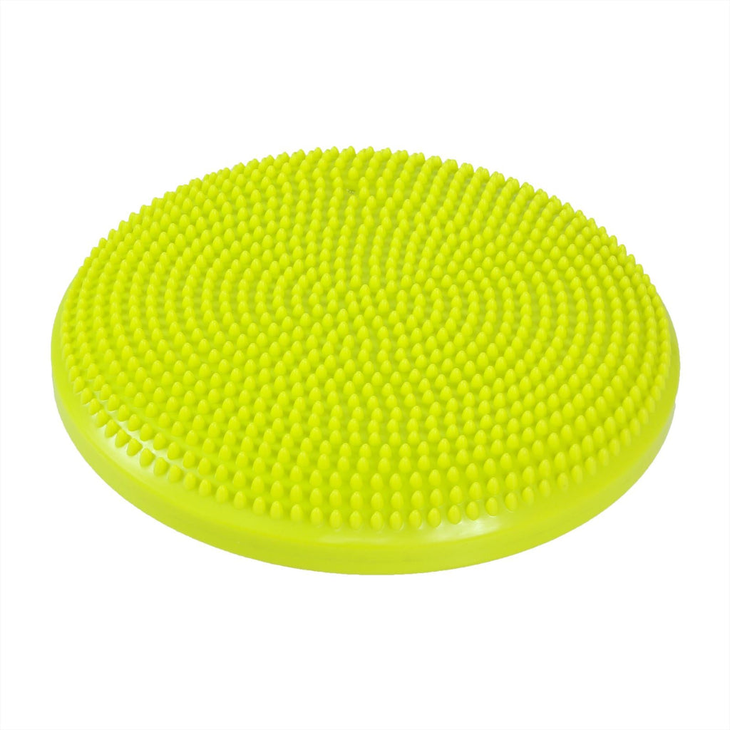 Lifemaxx LMX Air Stability Disc - Balanstrainer - 33 cm - Geel - Aanzicht