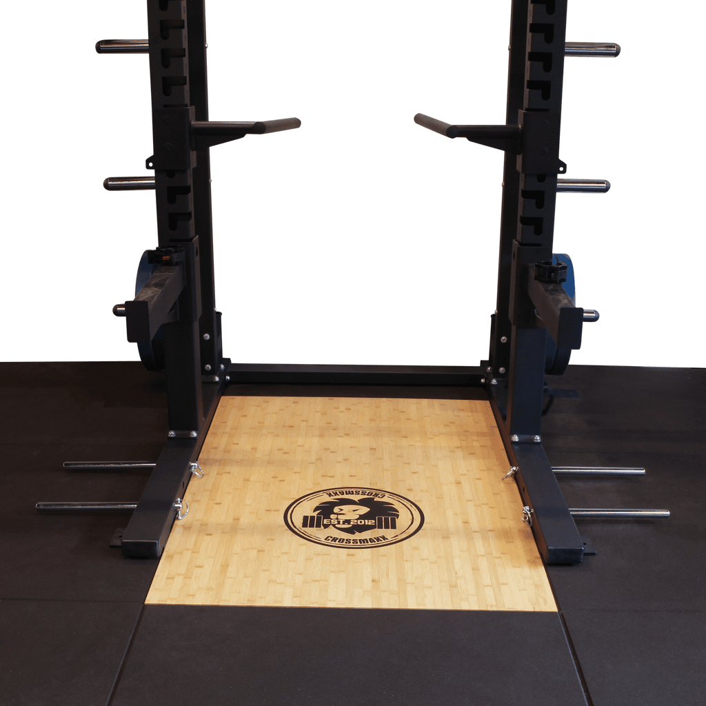 Lifemaxx Crossmaxx Houten Platform - 150 x 100 x 2 cm - Aanzicht