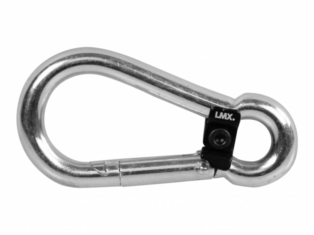 Lifemaxx LMX Karabijnhaken - Snaphook met slot - 10 Stuks - Detailopname