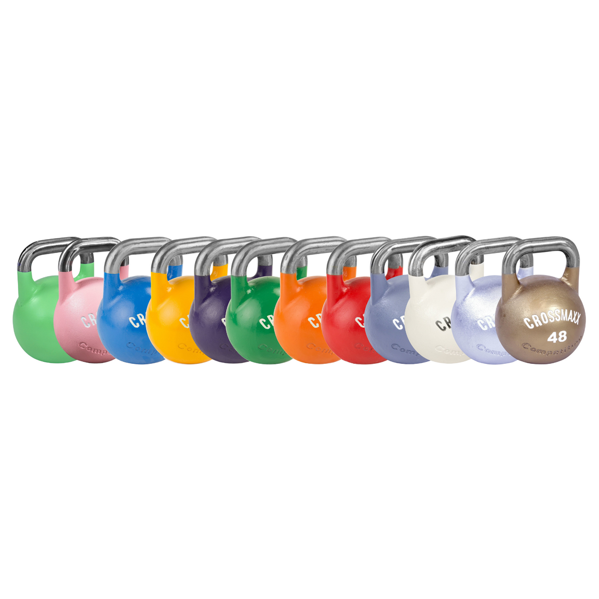 Lifemaxx Crossmaxx Competition Kettlebells - Rood - 32 kg - Aanzicht