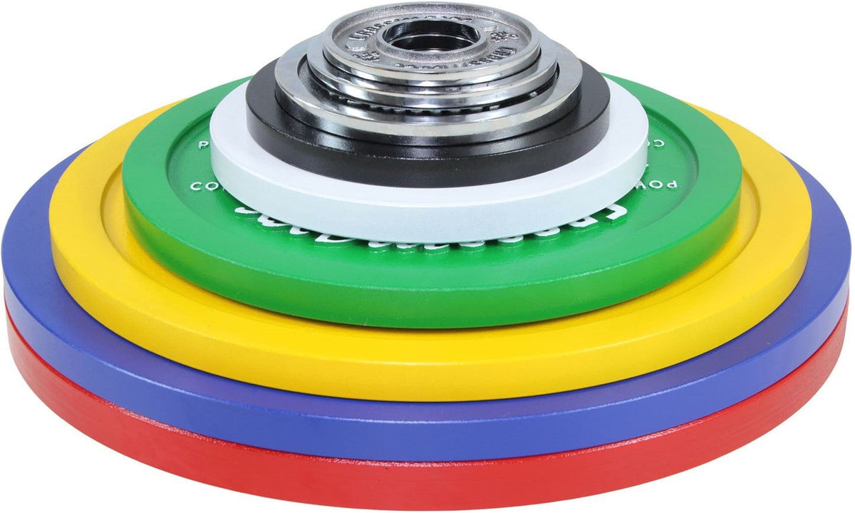 Lifemaxx Crossmaxx Gekalibreerde Halterschijven - 50 mm - Aanzicht