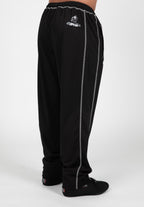 Gorilla Wear Marlow Mesh Pants - Zwart/Grijs - Aanzicht