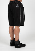 Gorilla Wear Marlow Mesh Shorts - Zwart/Grijs - Aanzicht