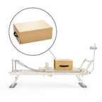 Mewave Pilates Box voor Reformer Pro - Beige - Aanzicht