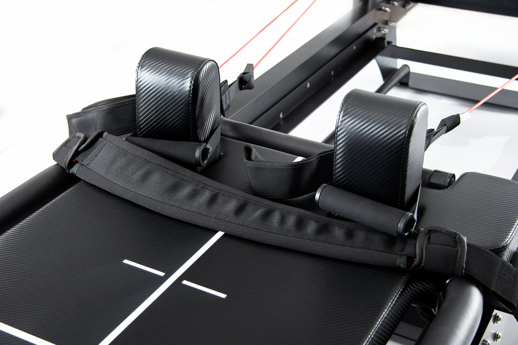 Mewave Pilates Megaformer - Zwart - Aanzicht
