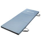 HMS Premium Opvouwbare Fitness Mat - Grijs - Aanzicht