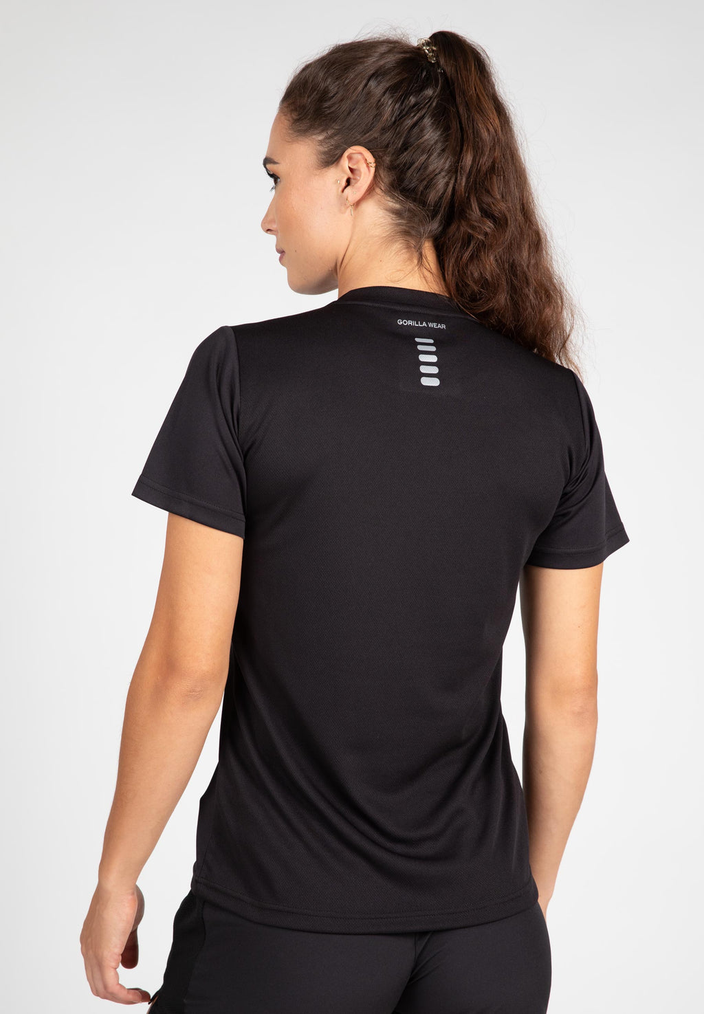 Gorilla Wear Mokena T-shirt - Zwart - Aanzicht