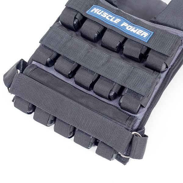 Muscle Power Gewichtsvest - 30 kg - Aanzicht