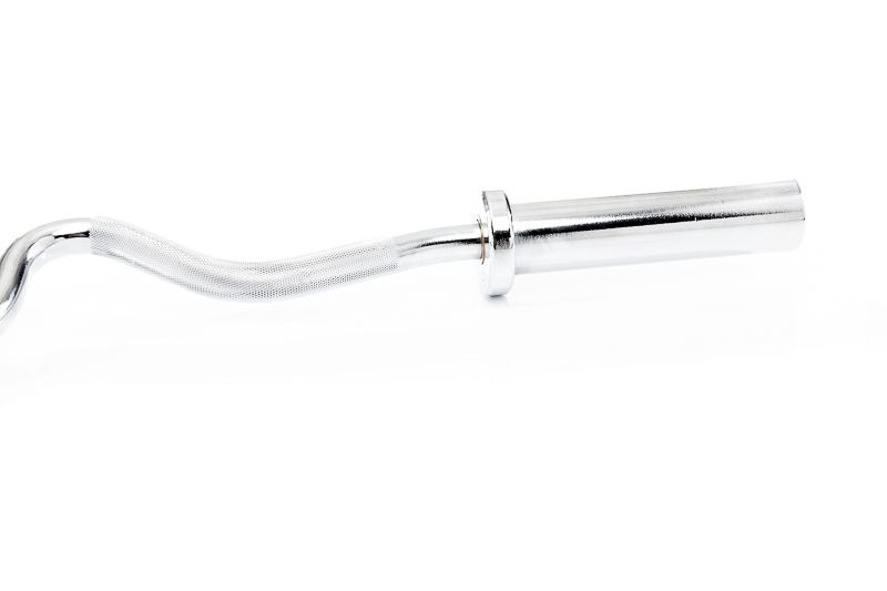 Muscle Power Olympische Super Curl Bar - Aanzicht