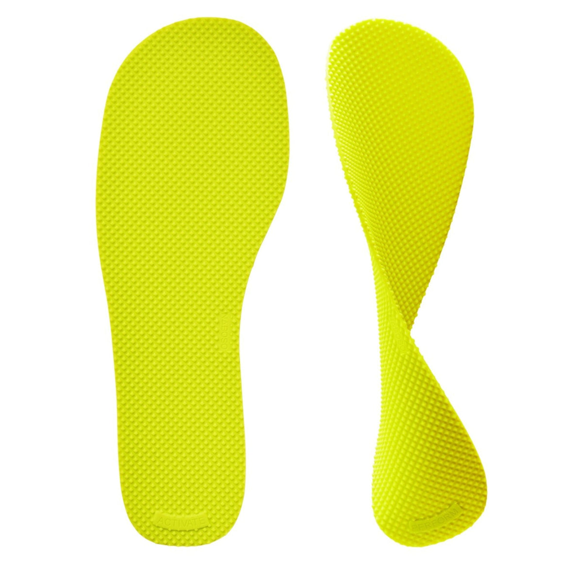 Naboso Duo Insole - Sensorische Inlegzolen - Geel - Aanzicht