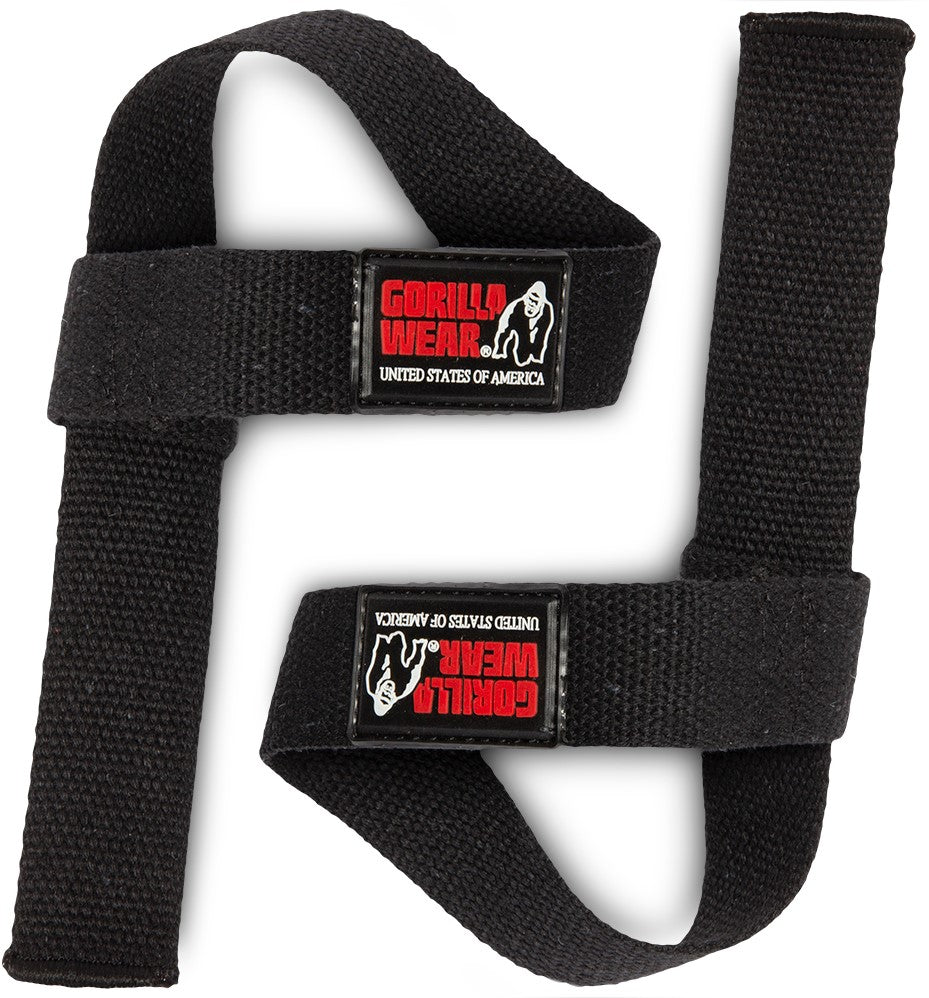 Gorilla Wear Non-Gevoerde Lifting Straps - Aanzicht