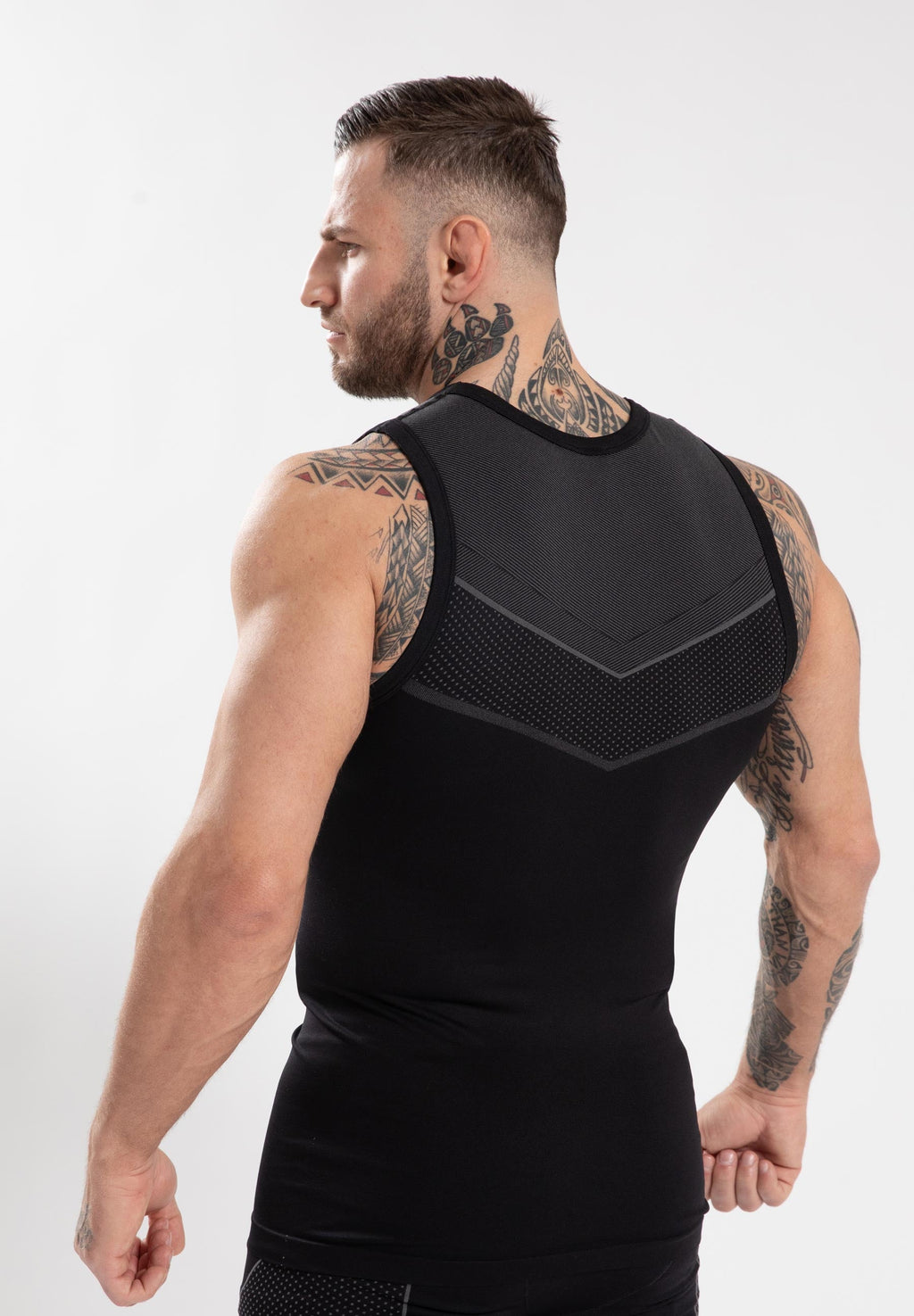 Gorilla Wear Norton Tank Top - Zwart - Aanzicht