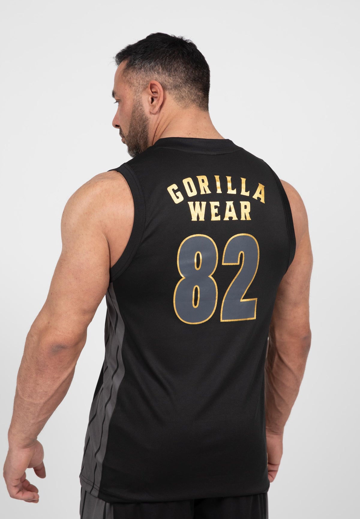 Gorilla Wear Orlando Tank Top - Zwart - Aanzicht