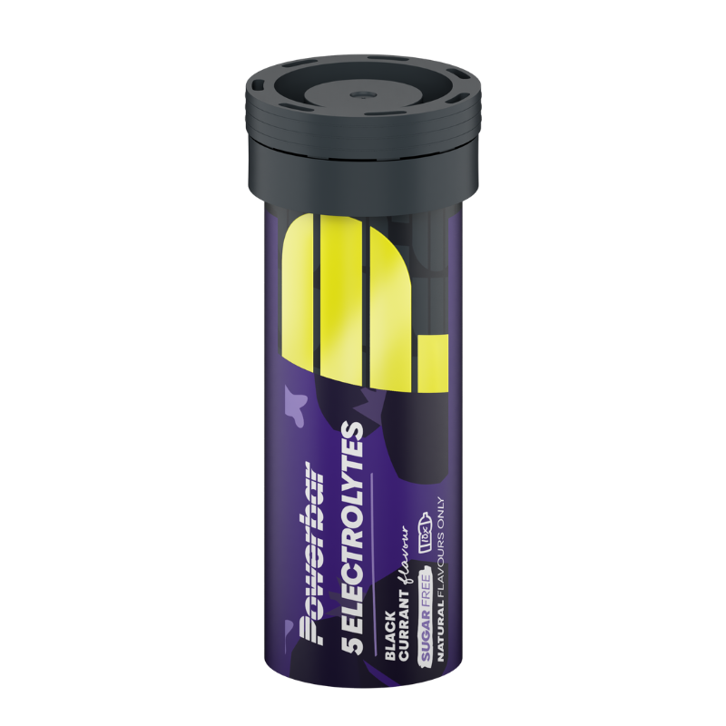 Powerbar Electrolyte Tabs - 12 x 10 Tabletten - Zwarte Bes - Aanzicht