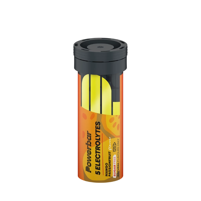 Powerbar Electrolyte Tabs - 12 x 10 Tabletten - Mango Passionfruit - Aanzicht
