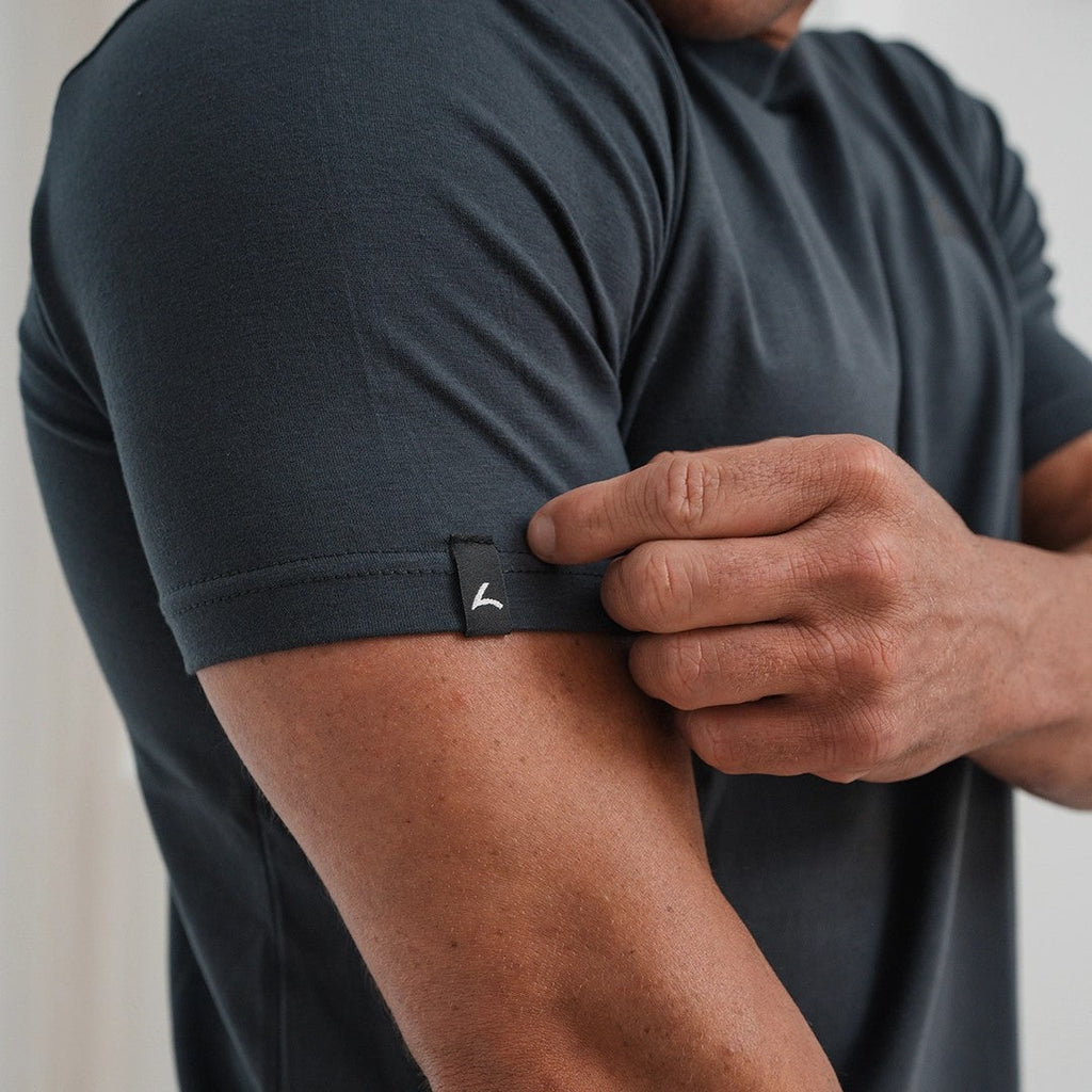 Reeva Premium Active Tee - Sport T-shirt  - Grijs - Aanzicht
